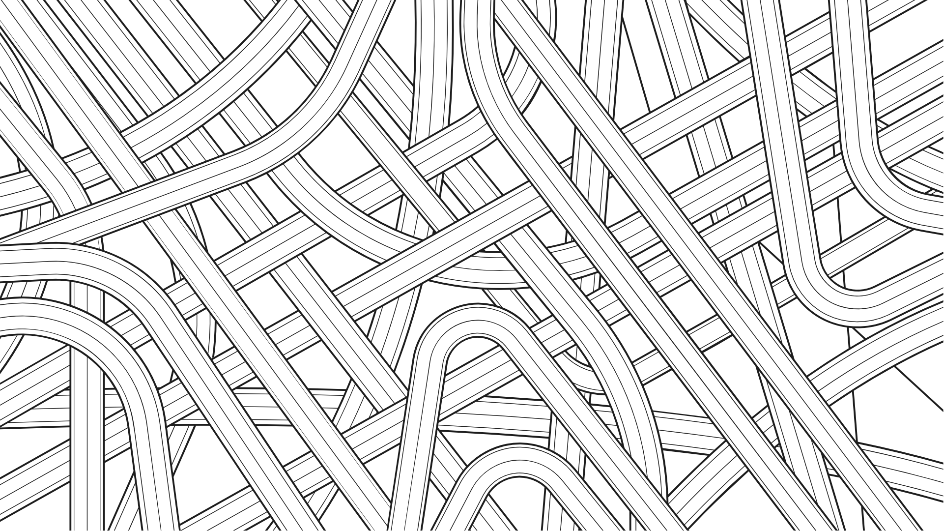 A dark grey spiralling background with a white header saying "Privacy Policy".