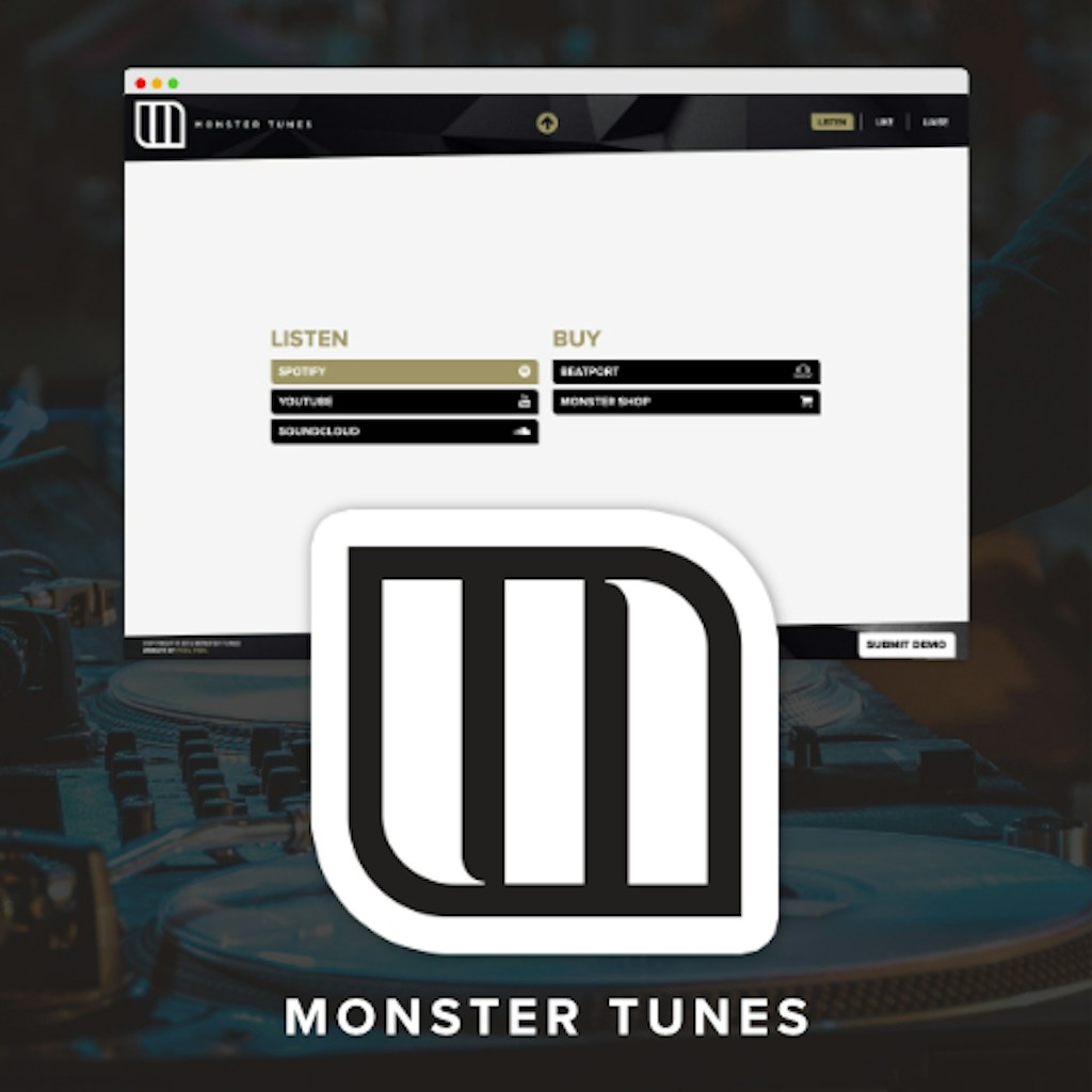 Monster Tunes- Homepage